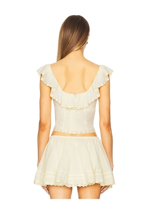 Stone Cold Fox x REVOLVE Abby Top in Yellow. Size M. Also in XL.