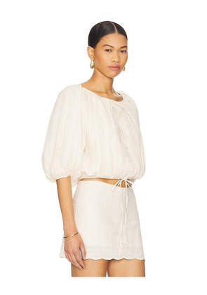 Tularosa Giana Top in Cream. Size M. Also in XS.