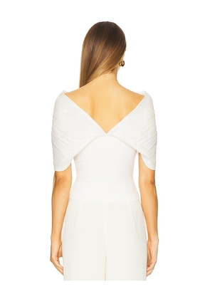 The Line by K Elias Cape Top in White. Size M. Also in L.
