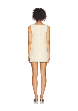 Stone Cold Fox x REVOLVE Maggie Mini Dress in Lemon. Size M. Also in L.