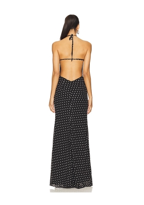 Runaway The Label Viella Maxi Dress in Black. Size M. Also in L, S, XL, XS.