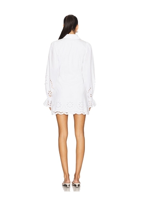 Tularosa Tessia Mini Dress in White. Size S. Also in XS.