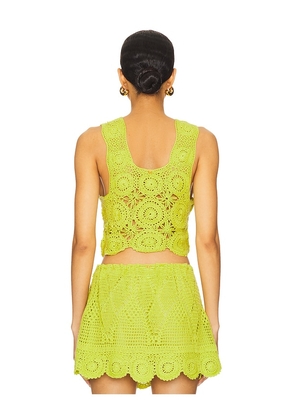 PQ Aria Top in Green. Size M-L. Also in XS-S.