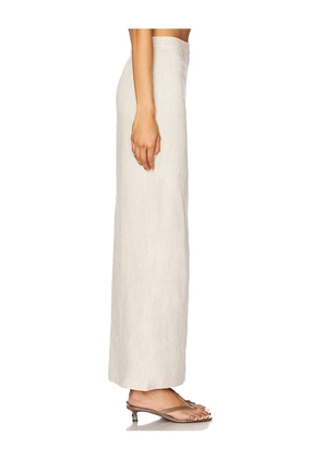 Tularosa Kaya Maxi Skirt in Neutral. Size M. Also in S, L.