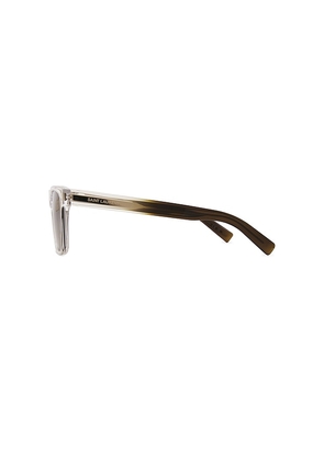 Saint Laurent Square Sunglassses in White.