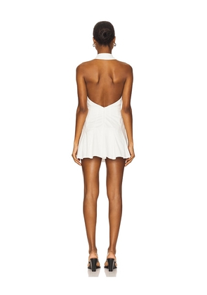 Stone Cold Fox x REVOLVE Heather Romper in White. Size M. Also in XS, S, L, XL.