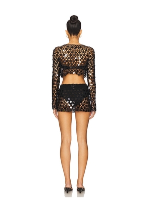 superdown Coralie Skirt Set in Black. Size M. Also in XS, S, L.
