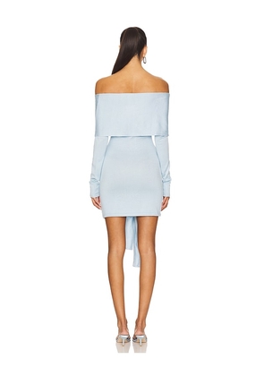 superdown Theresa Mini Dress in Baby Blue. Size M. Also in S.