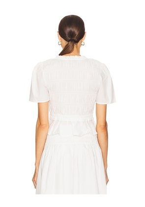 Rails Portia Top in White. Size M. Also in XS, S, L, XL.