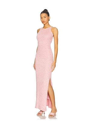 SNDYS Azaria True Maxi Dress in Pink. Size M. Also in L, S, XL, XXL.