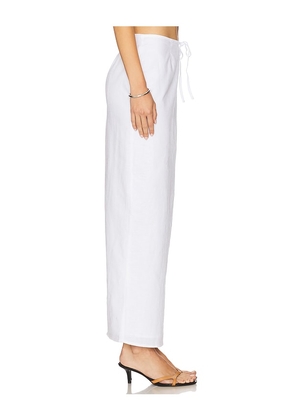SNDYS Kelley Maxi Skirt in White. Size M. Also in S, XS, XXS.