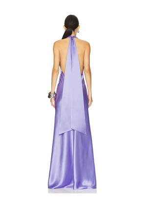 SAU LEE Pearl Gown in Purple. Size 00. Also in 0, 2, 6, 10.