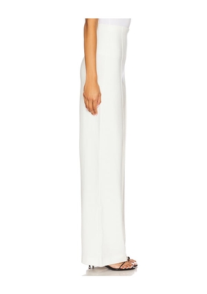 Ripley Rader Ponte Knit Straight Leg Pant in Ivory. Size M. Also in S, XS, L.