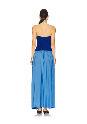 Solid & Striped Strapless Soglio Dress in Navy. Size M. Also in S, L, XL.