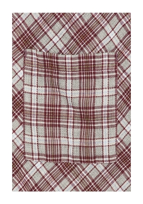 The Hundreds Terrace Woven Shirt in Burgundy. Size M. Also in S, L.