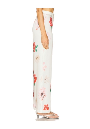 SAU LEE Elba Pant in White. Size 12. Also in 4, 6.