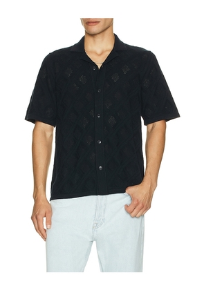 SAMSOE SAMSOE Sadamien Shirt in Navy. Size M. Also in S, L.