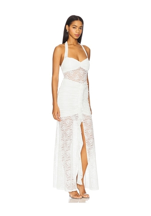 Runaway The Label Annika Maxi Dress in White. Size M. Also in XS, S.