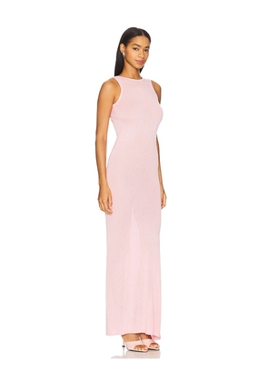 Runaway The Label Adriana Maxi Dress in Pink. Size M. Also in L, S, XL.