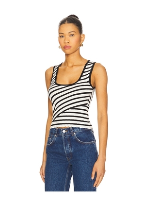 SOVERE Solene Knit Top in Ivory. Size S. Also in M.