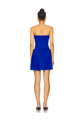Susana Monaco Tube Drop Waist Dress in Baby Blue. Size M. Also in S.
