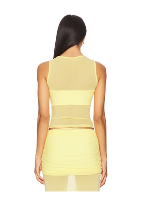 Runaway The Label x REVOLVE Meila Top in Yellow. Size M. Also in XS, XXL.