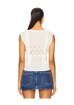Tularosa Ava Top in White. Size S. Also in XS, M.