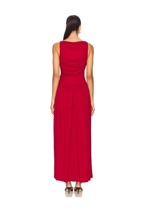 Runaway The Label x REVOLVE Nalla Maxi Dress in Red. Size M. Also in XS, XXS.