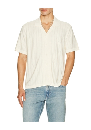PAIGE Copley Sweater Shirt in Cream. Size S. Also in M.