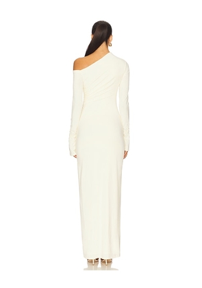 superdown Advice Maxi Dress in Cream. Size L. Also in XS, S, M, XXS.