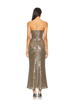 SAU LEE Ciara Dress in Olive. Size 10. Also in 2, 0, 4, 6, 8, 12.