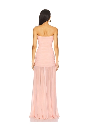 retrofete Adele Dress in Peach. Size M. Also in XS, S.