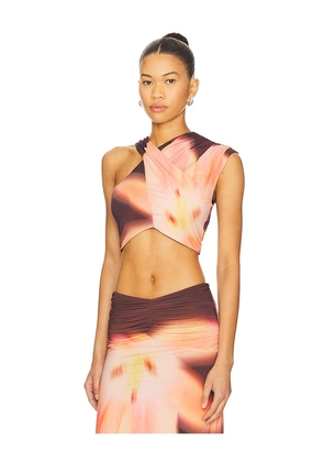 The Wolf Gang Veda Top in Pink. Size L. Also in S, M, XS, XL.