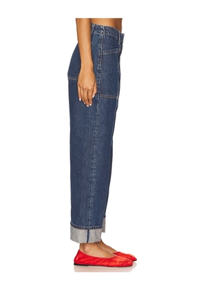 RE/DONE Originals The Bender Straight Jeans in Blue. Size 27. Also in 28, 29, 30, 31, 32.