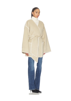 Tularosa Gia Jacket in Beige. Size M. Also in S, XXS, XS, L, XL.
