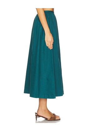 Saudade Bliss Skirt in Teal. Size M. Also in XS, S, L.