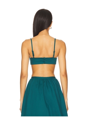 Saudade Bliss Top in Teal. Size M. Also in XS, S, L.