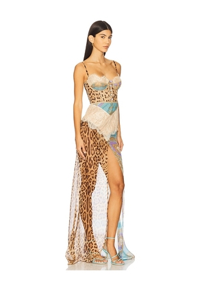 The Dolls House Dolce Maxi Dress in Brown. Size S. Also in XS.