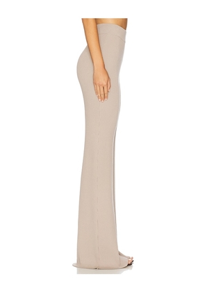 REMAIN Rib Knit Pants in Beige. Size XL. Also in L.