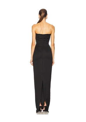 SAU LEE Jaclyn Gown in Black. Size 10. Also in 2, 0, 4, 6.