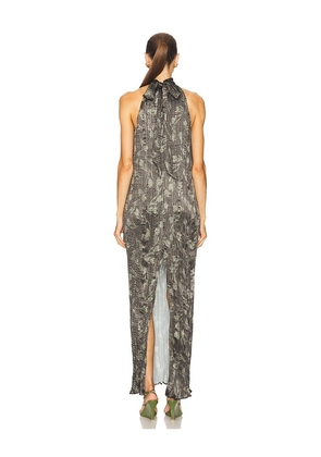 Sabina Musayev London Dress in Olive. Size S. Also in XS.