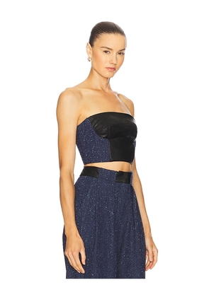 Sabina Musayev Bree Top in Black. Size S. Also in XS, XL.