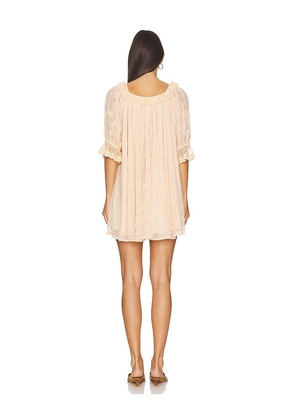 Tularosa Gracie Mini Dress in Peach. Size M. Also in XS, S.