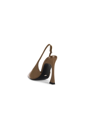 Tony Bianco Sassy Slingback Pump in Brown. Size 10. Also in 5, 5.5, 6, 6.5, 7, 8.5, 9, 9.5.