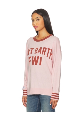 The Laundry Room Saint Barth Fwi Sweater in Pink. Size M. Also in S, XS, L, XL.