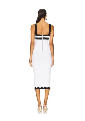 retrofete Wynra Knit Dress in White. Size M. Also in S, XL.