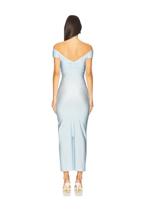 Shani Shemer Sorrel Midi Dress in Baby Blue. Size M. Also in XS, S, L.
