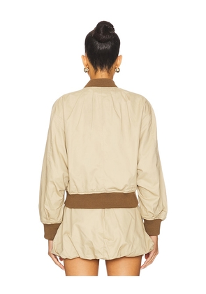 Steve Madden Bray Jacket in Beige. Size S. Also in XS.
