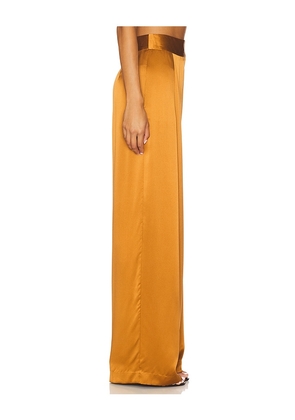 The Sei Relaxed Trouser in Brown. Size 10. Also in 2.