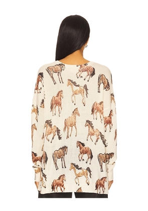 Show Me Your Mumu Bonfire Sweater in CReam. Size S. Also in XS.
